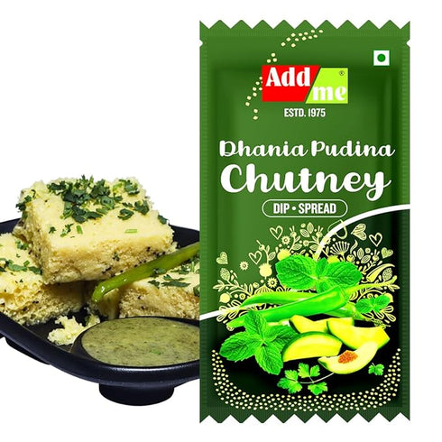 Add me Dhania Pudina Chutney 12gm Sachet chotu Pack