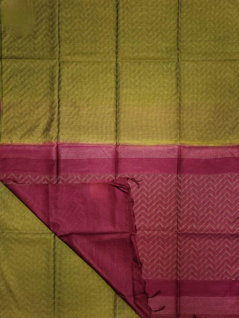 Vasthrlay Brown Bhagalpuri Saree