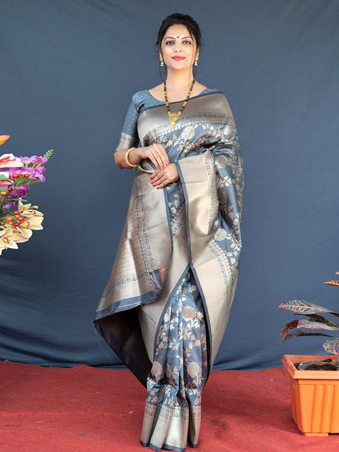 Vasthrlay Traditional Unstitched Saree