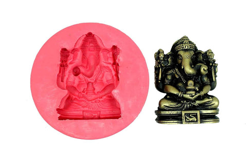 Claysphere Devavrata Ganesha Silicone Mould (Small)