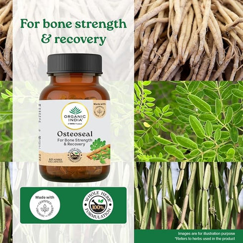 Organic India Osteoseal Capsule bottle