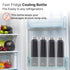 The Better Home Stainless Steel Bottle 1 Litre (Pack of 5)
