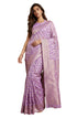 Vasthrlay Lavender Jacquard Saree
