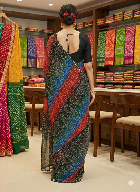 Vasthrlay Multicolor Lightweight Rajasthani Traditional