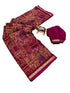 Vasthrlay Tussar Print Saree