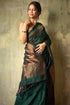 Vasthrlay Kanjivaram Cotton Lavender Ethnic Wear