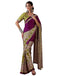Vasthrlay Printed Tassels Unstitched Maroon Saree