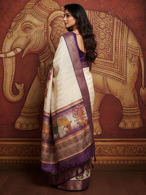 Vasthrlay Cotton Printed Unstitched Ethnic Wear