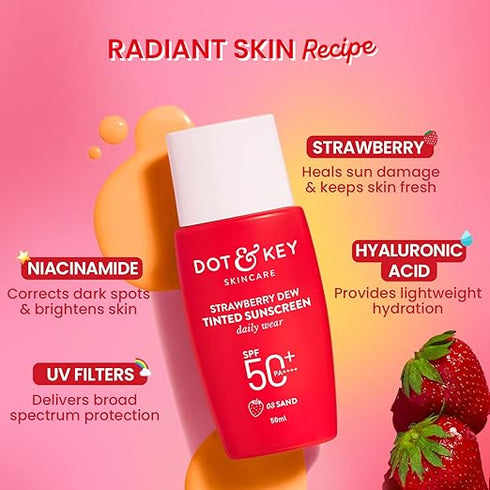 Dott & Keyy Tinted Sunscreen Foundation | SPF 50+ PA++++