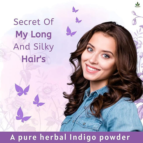 Havintha - Indigo Powder For Black Hair - Herbal Indigo Leaf - Indigofera Tinctoria
