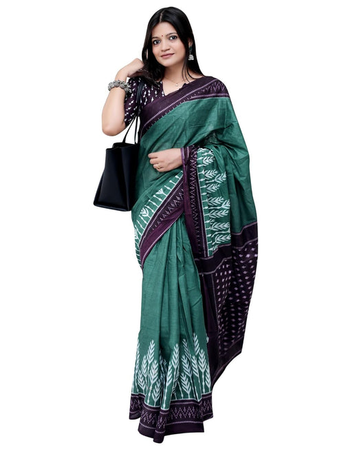 Vasthrlay Charcoal Printed Unstitched Smc Ethnic Wear