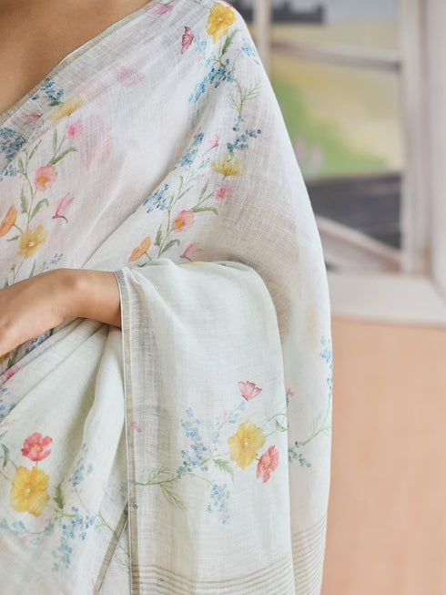 Vasthrlay Lightweight Linen Blend Festival