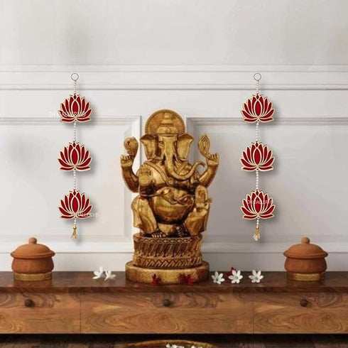 Lotus Hangings for Decoration/Floral Wall Hangings