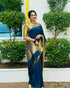 Vasthrlay Kanjivaram Unstitched Saree