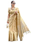 VasthrlayBanarasi Kanjivaram Unstitched Chiku Free Ethnic Wear