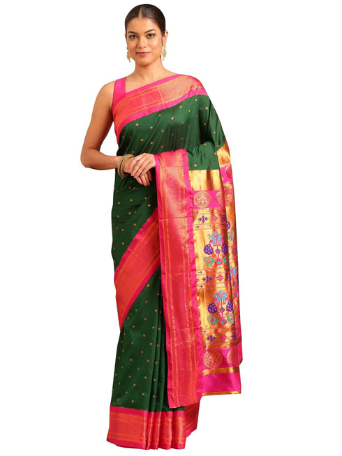 Vasthrlay Paithani Bottle Saree