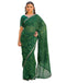 Vasthrlay Georgette Bandhani Unstitched Maroon Saree