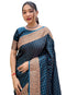 VasthrlayWomen's Banarasi Kanchipuram Saree
