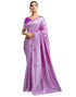 Vasthrlay Womens Banarasi Jacquard Sky Blue Saree