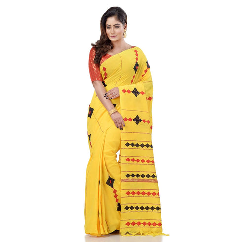 Vasthrlay Db Bidesh `s Handloom Jamdani