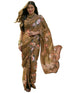 Vasthrlay Printed Violet Saree