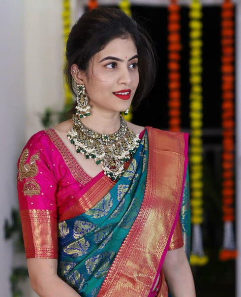 Vasthrlay Kanjivaram Wedding Saree