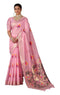 Vasthrlay Women's Lucknowi Chikankari Cotton Saree