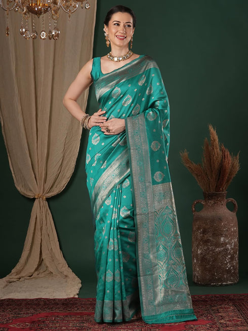 Vasthrlay Kanjivaram Woven Blouse Ethnic Wear