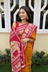 Vasthrlay Kalamkari Elephant Contrast