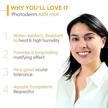 Bioderma Photoderm AKN Mat SPF 30 Matifying Aanti-Blemish Sunscreen