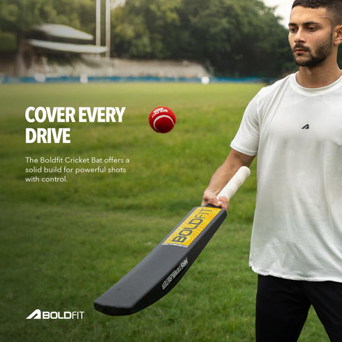 Boldfit Turf Bat Cricket Plastic Tennis Bat