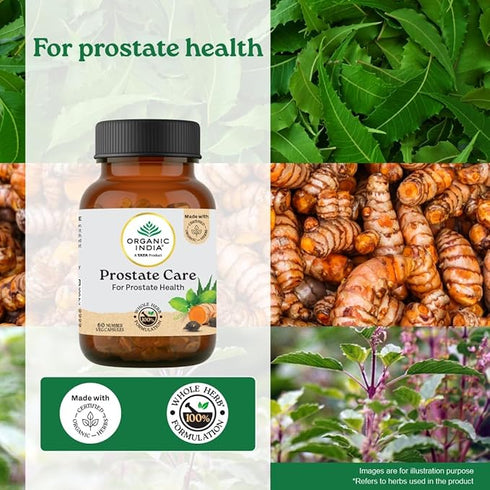 Organic India Prostate Care Veg Capsule