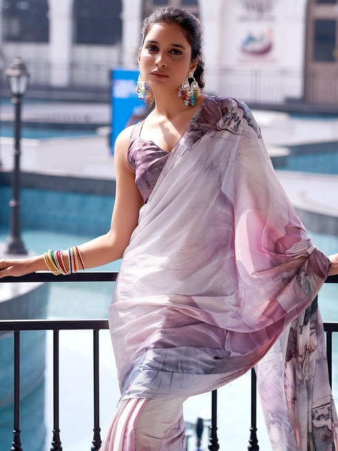 Vasthrlay Banarasi Jacquard Hot Saree