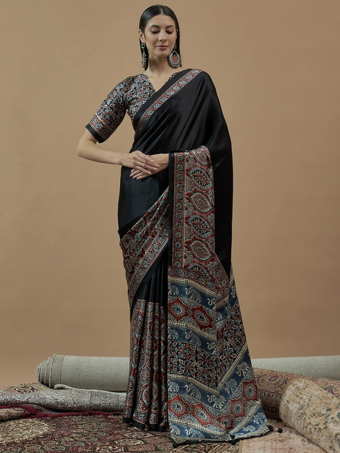 Vasthrlay Printed Unstitched Hs Ethnic Wear