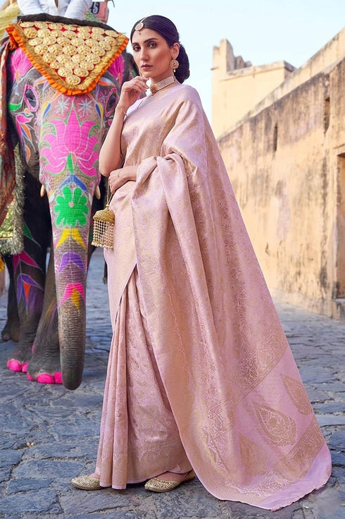 Vasthrlay Kanjivaram Designer Unstitched Occasions Saree