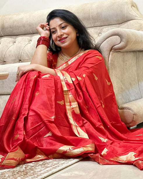 Vasthrlay Kanjivaram Traditional Saree