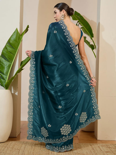 Vasthrlay Embroidered Unstitched Vh Ethnic Wear