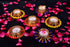 AC ANAND CRAFTS Unique Design Metallic Diya Tea Light Candle Holder for Home Office Decoration