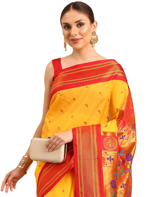 Vasthrlay Paithani Bottle Saree