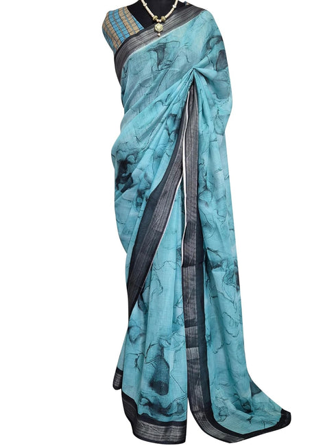 Vasthrlay Abstract Printed Unstitched Mq Ethnic Wear
