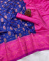 Vasthrlay Maroon Kanjivaram Saree