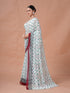 Vasthrlay Red Unstitched Saree