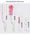 Syga Baby Milk Bottle Nipple Straw Brush Sponge Nylon Cleaning Brush Cleaner Bottle Tong Set