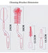 Syga Baby Milk Bottle Nipple Straw Brush Sponge Nylon Cleaning Brush Cleaner Bottle Tong Set