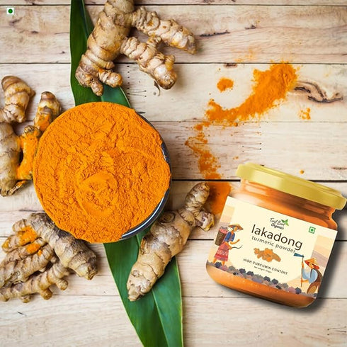 First Bud Organics Golden Spice Lakadong Turmeric Powder