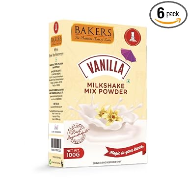 BAKERS Milk Shake Mix Powder - Vanilla Flavor