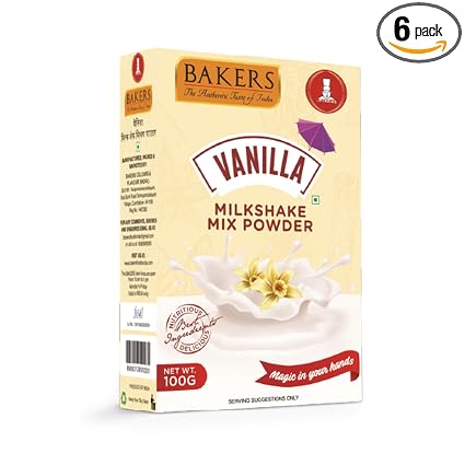 BAKERS Milk Shake Mix Powder - Vanilla Flavor