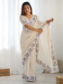 Vasthrlay Embroidery Dusty Saree