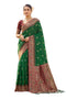Vasthrlay Kanjivaram Unstitched Jacquard Stylish Saree