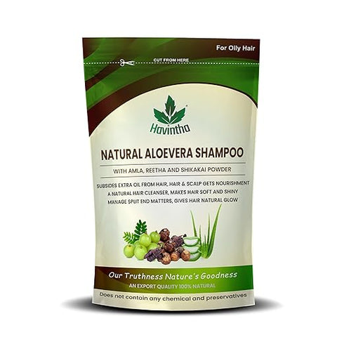 Havintha - Natural Herbal Powder Shampoo for Hair - 4 Types Shampoo